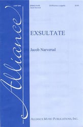 Exsultate SATB choral sheet music cover